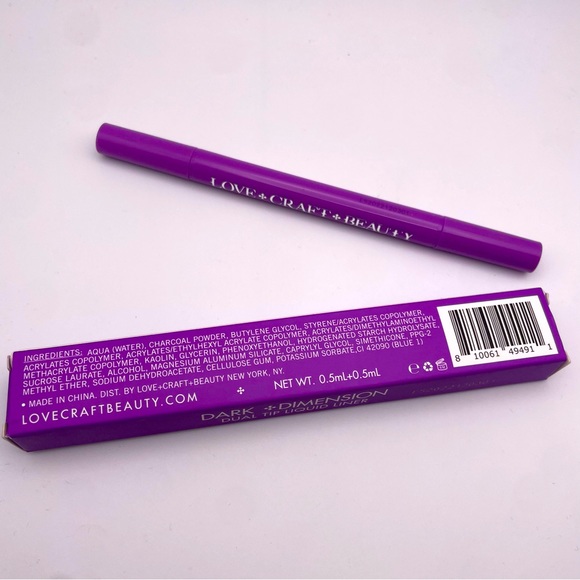 LOVECRAFT BEAUTY Dark Dimension | Dual Tip Precision Eyeliner (Brand New!) ✨ - Picture 7 of 8